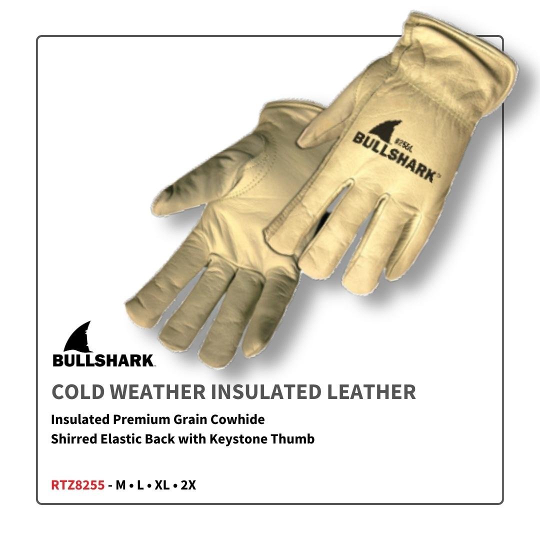 Cold Weather Insulated Cowhide Leather Drivers