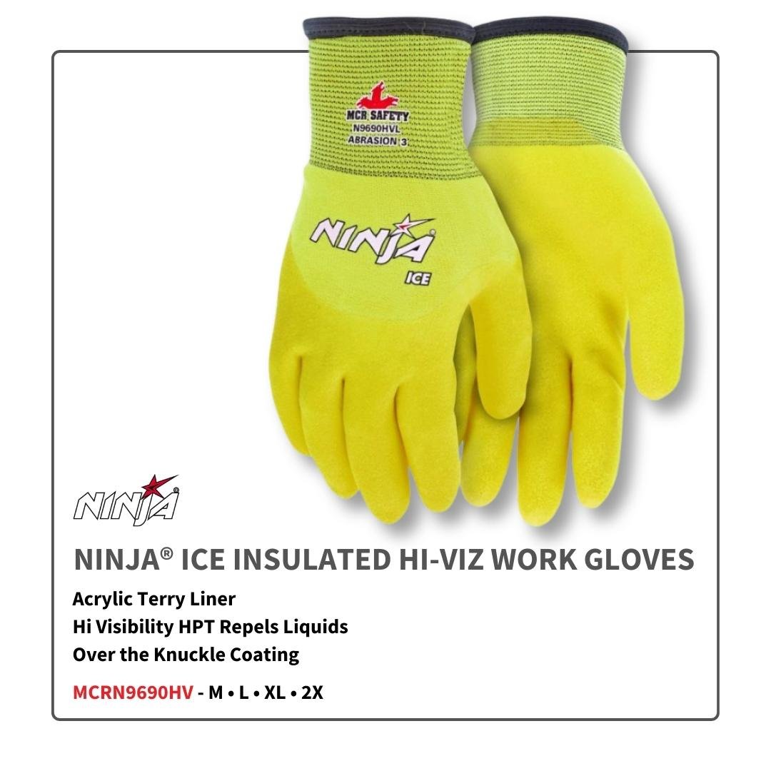 Ninja® Ice Insulated Hi-Viz Work Gloves